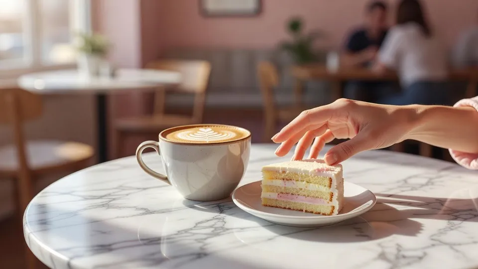 Social promo for AI content for restaurants and cafes
