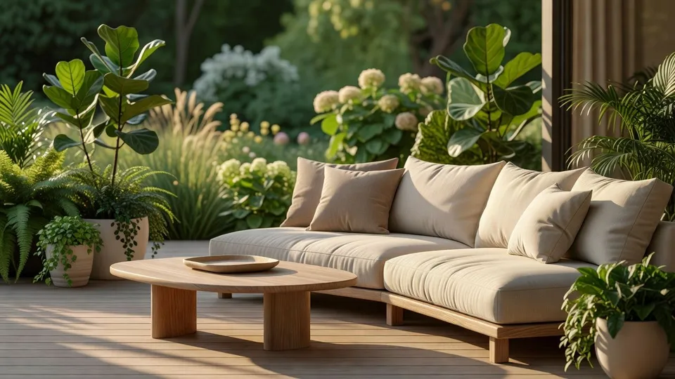 Outdoor patio for AI virtual staging for realtors