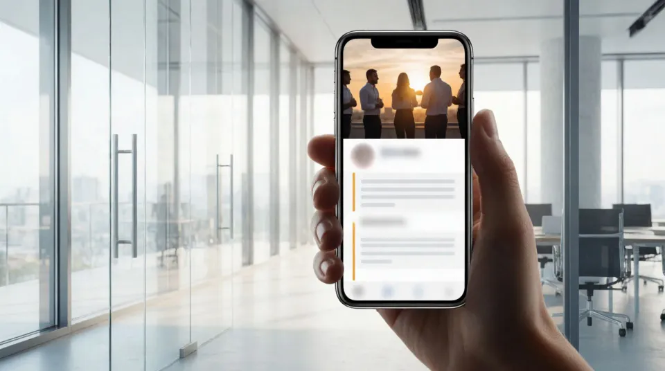 LinkedIn・SNS用ビジュアル for コンサルティングファームのためのAIビジュアル