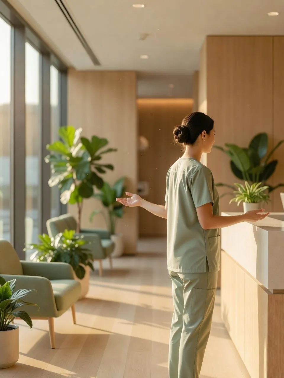 Example for AI visuals for healthcare marketing