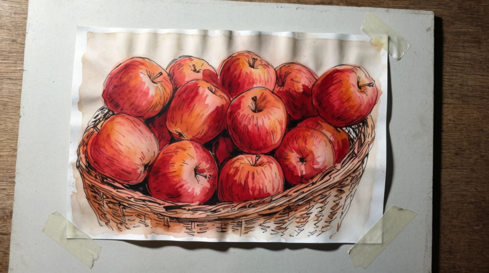 Basket of apples