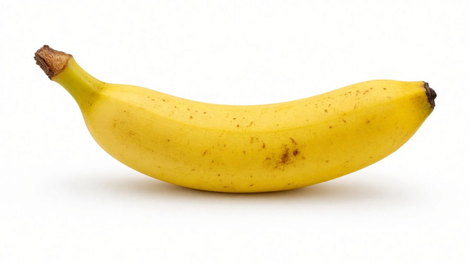 Sticker cut-out banana