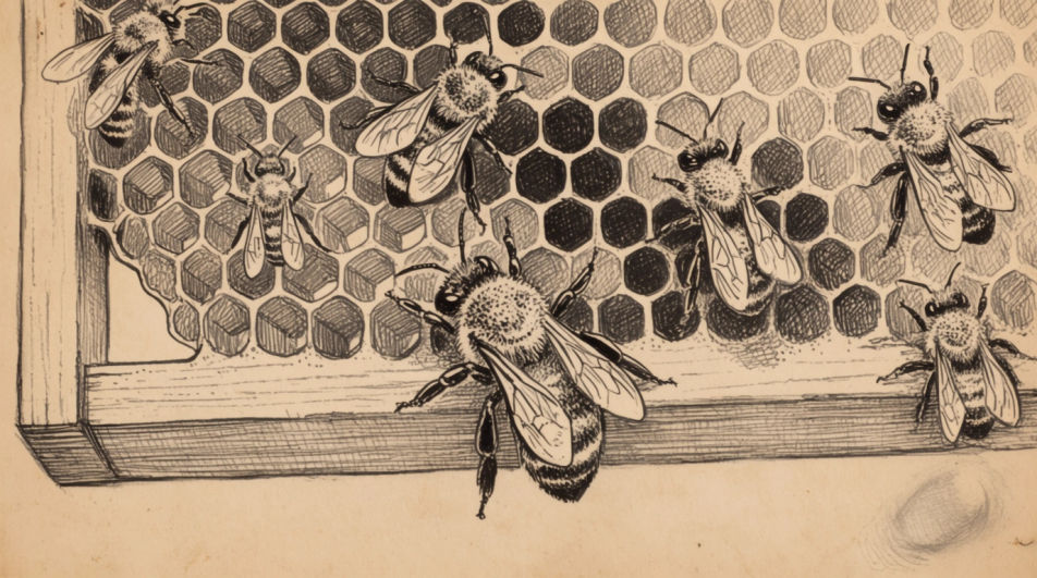 Hive frame study