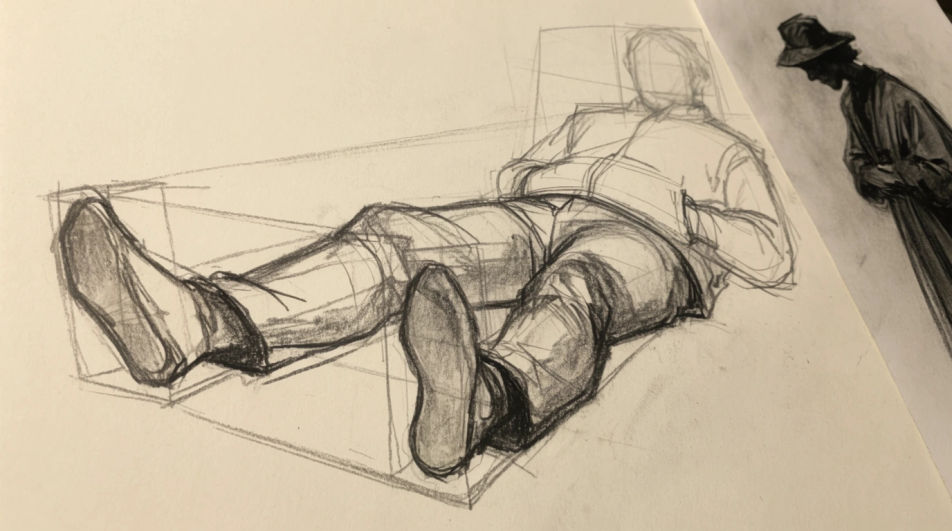 Foreshortening study