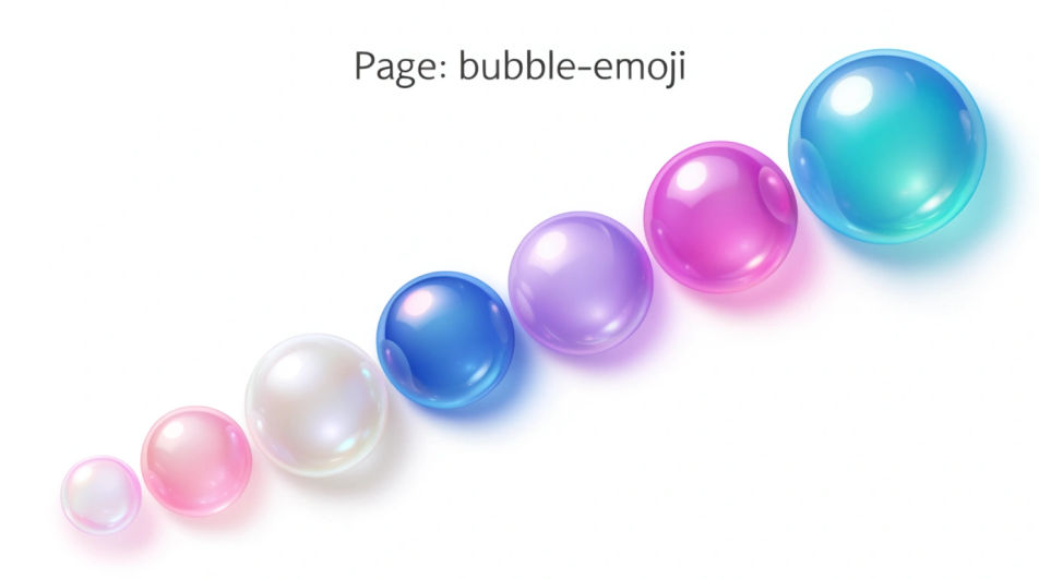 Bubble trail