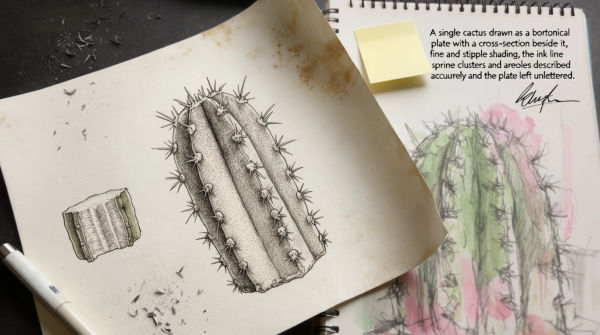 Cactus drawing generator