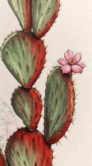 Cactus drawing | Morphic