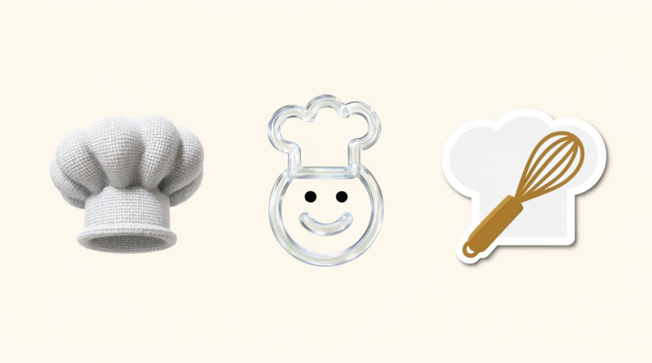 Chef icon row