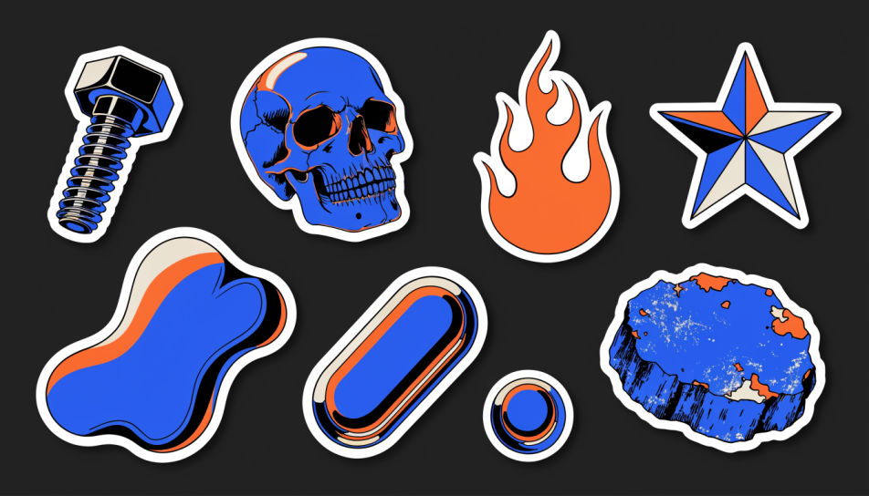 Full sticker sheet