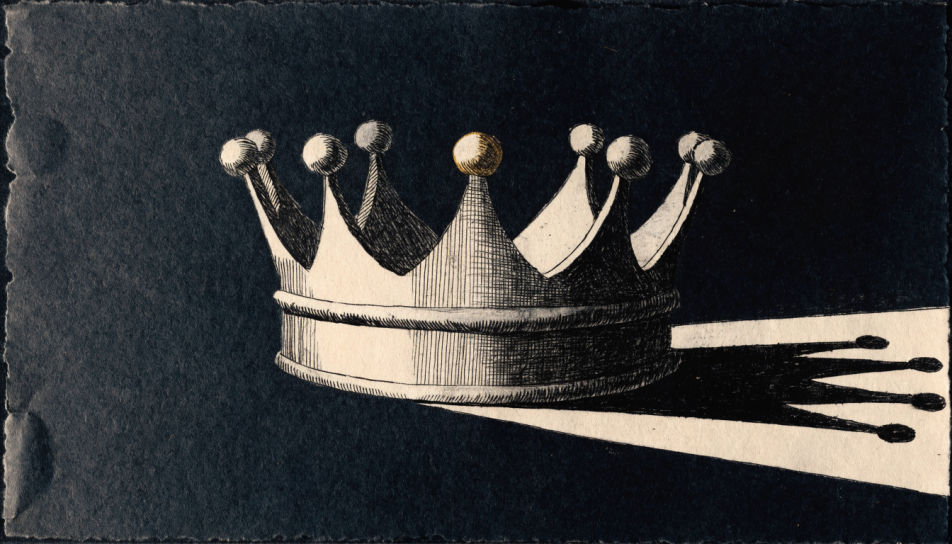 Crown catching light