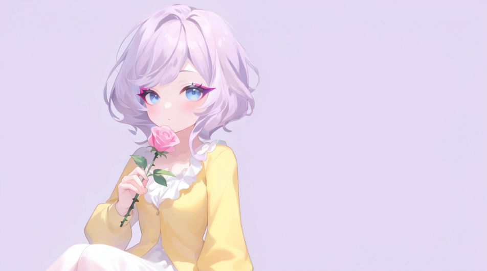 Pastel backdrop crop