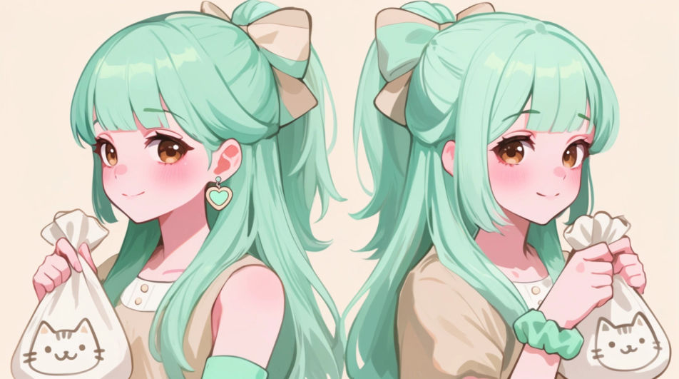Matching pair crop