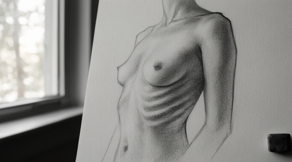 Torso tonal study