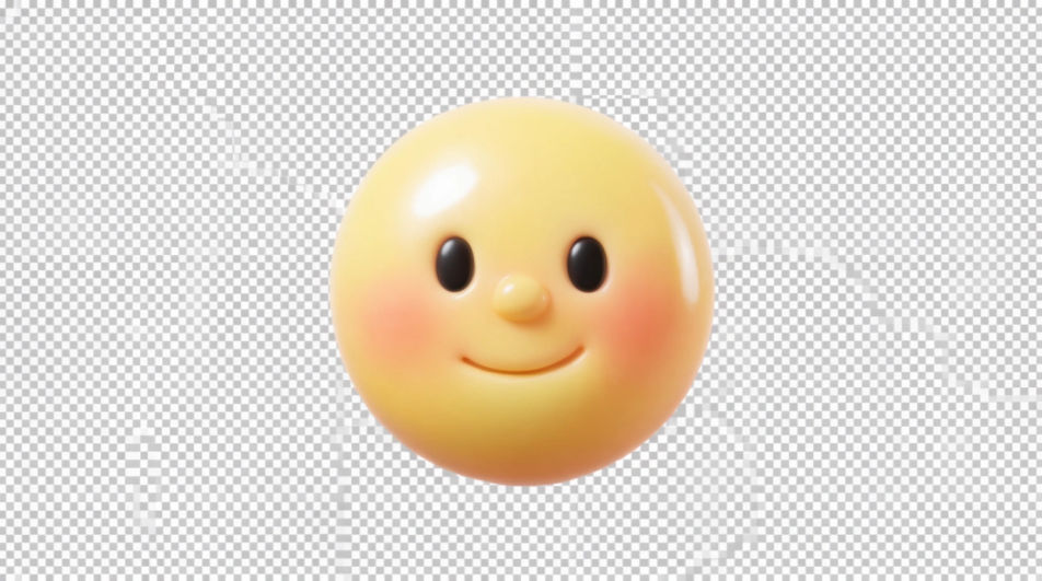 Transparent cutout