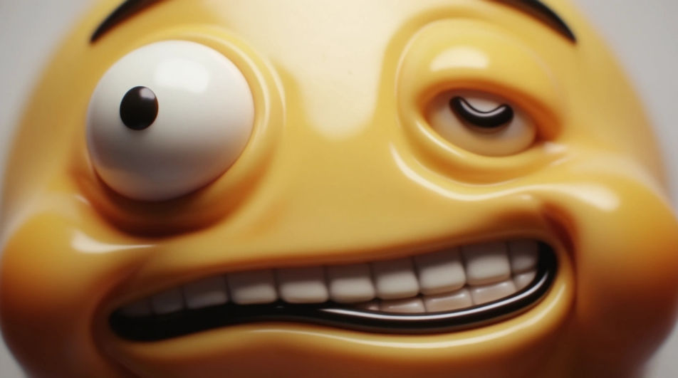 Exaggerated single face
