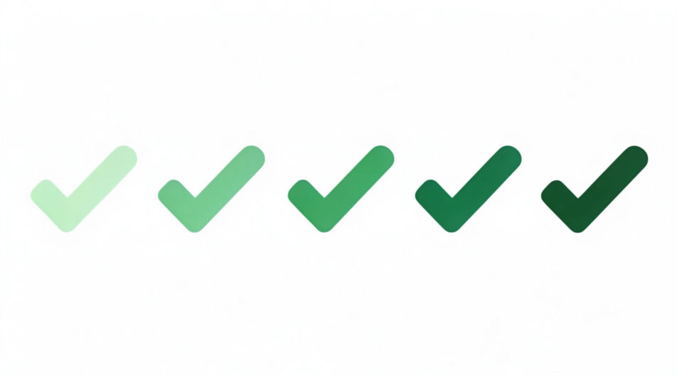 Green shade ladder