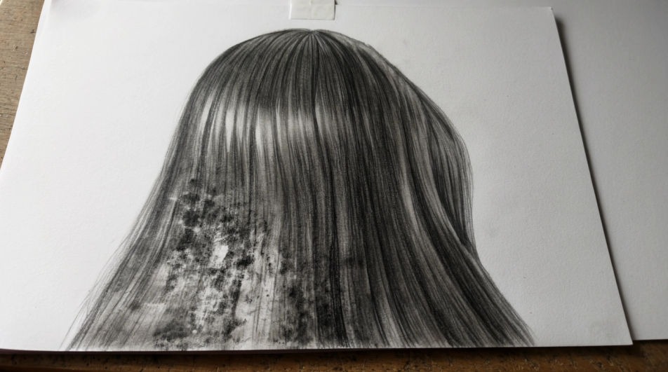 Hair from behind