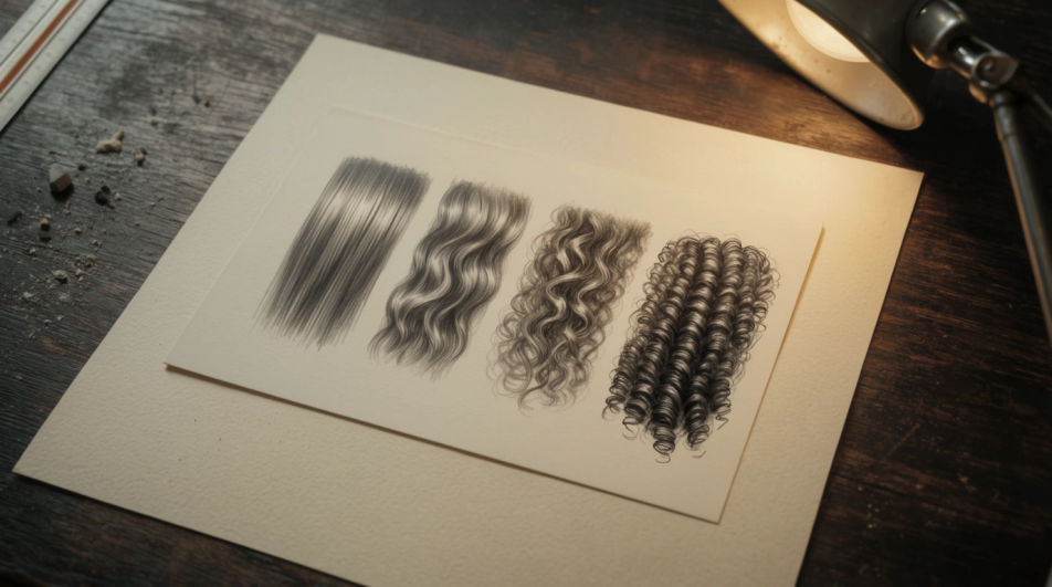 Texture comparison sheet