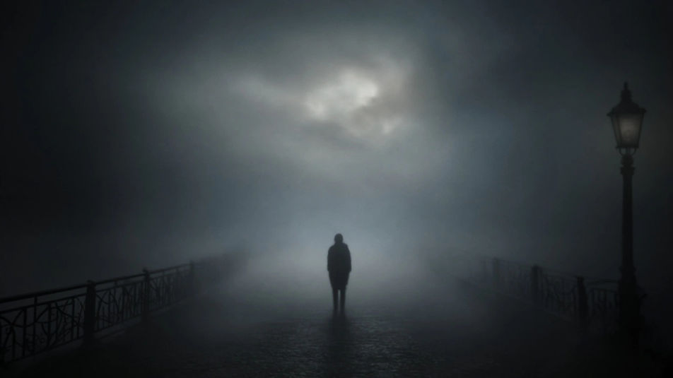 Misty night crop