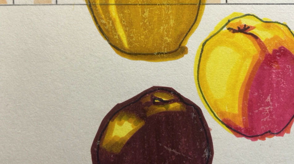 Marker still life