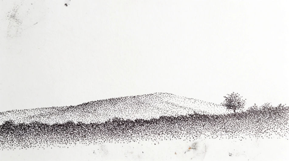 Stipple landscape