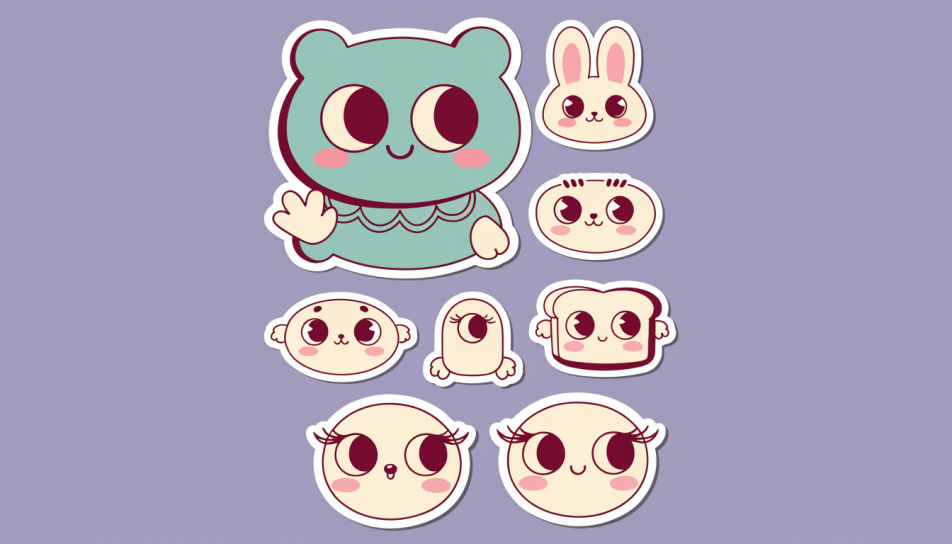 Single hero sticker