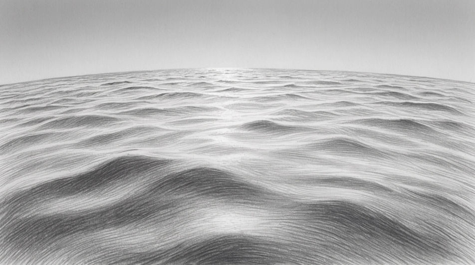 Calm sea at dawn