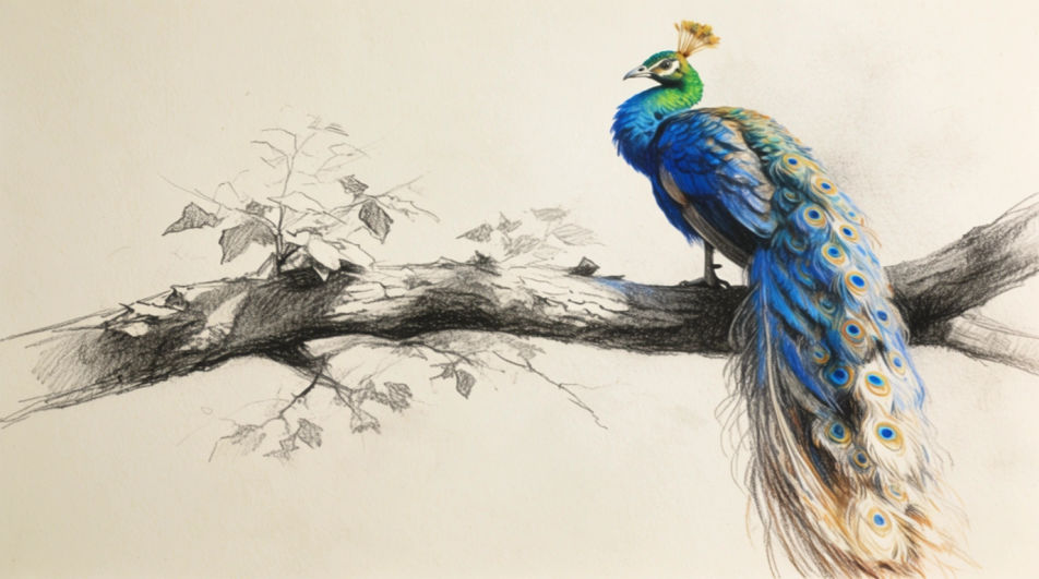 Perched on a branch
