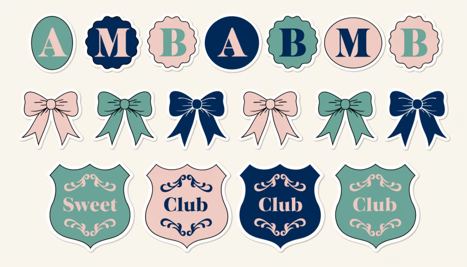 Full sticker sheet