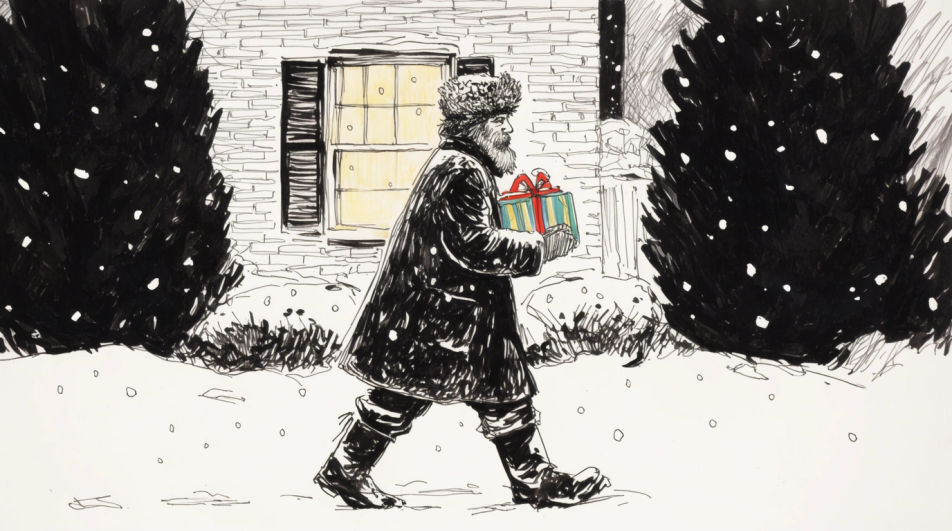 Santa at the window
