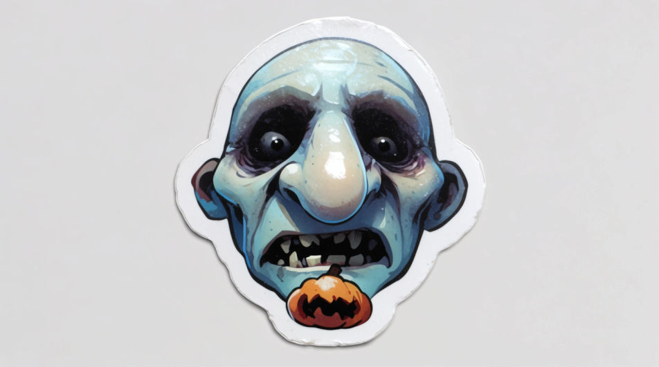 Sticker cutout version