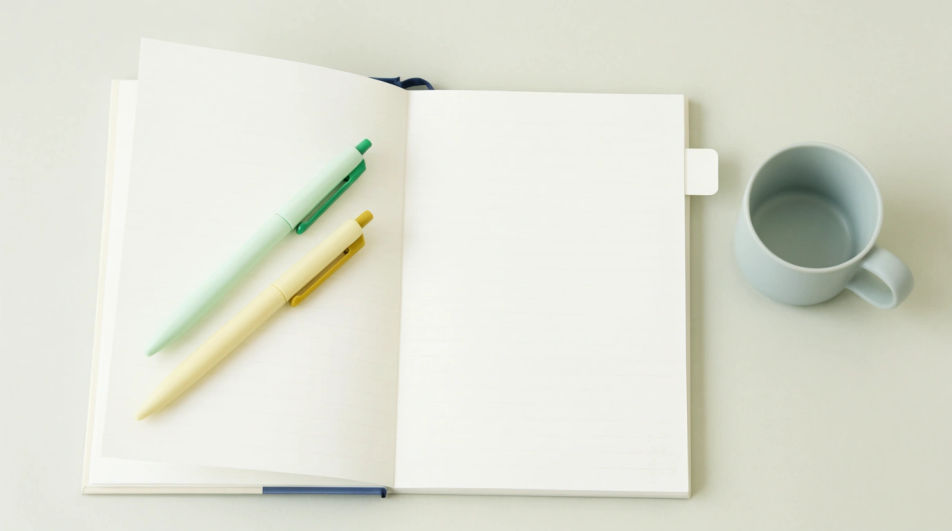 Faceless desk crop