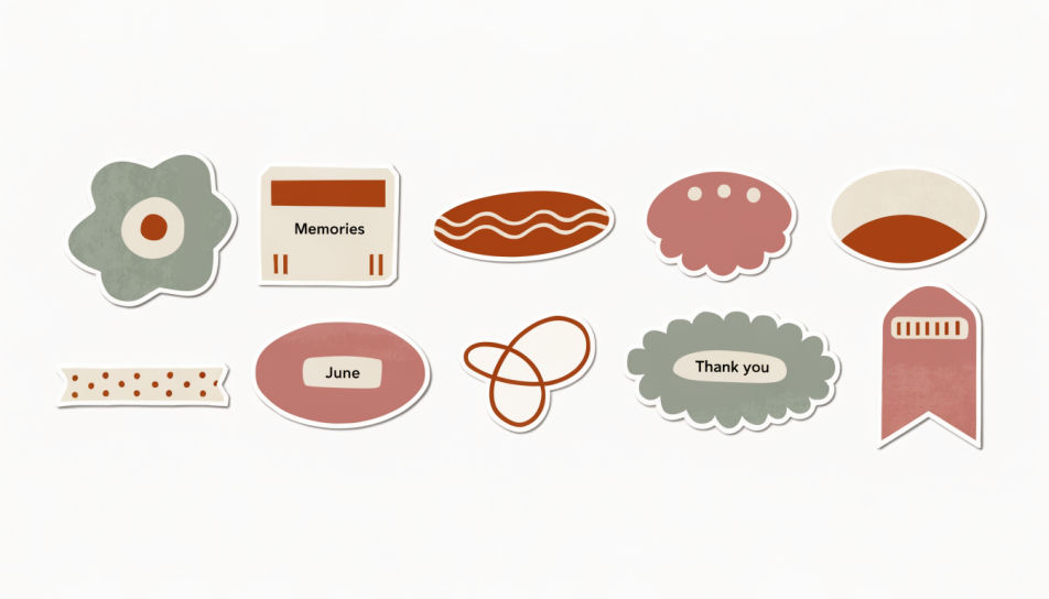 Transparent cut-outs