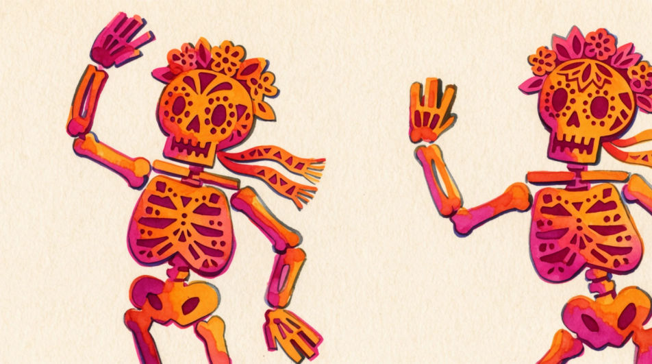 Marker dance pair