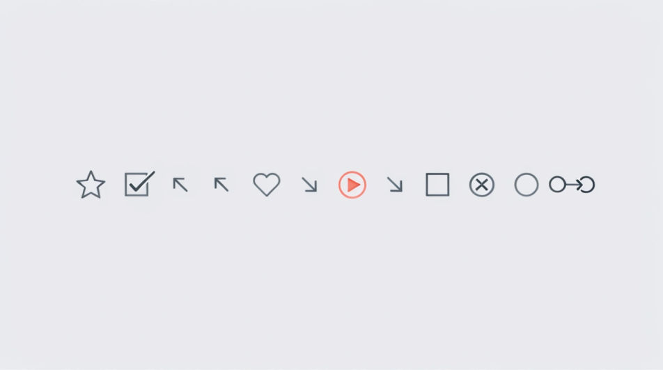 Flat interface row