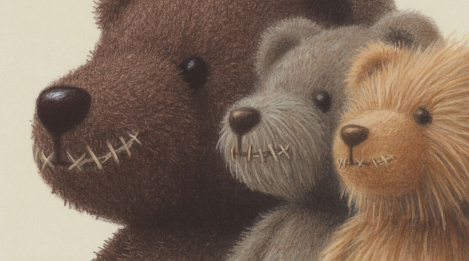 Three bears in a row