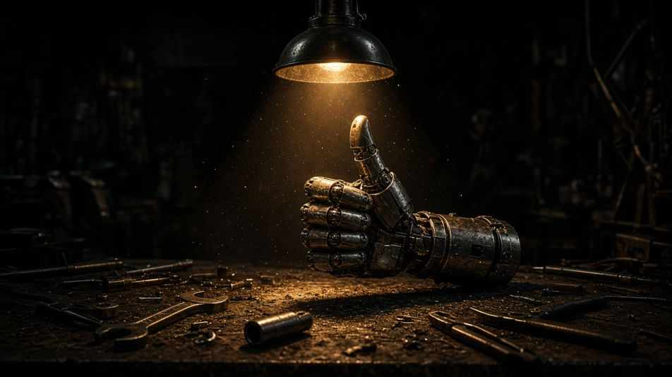Workshop machine hand