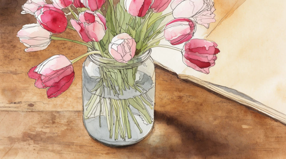 Glass jar bunch