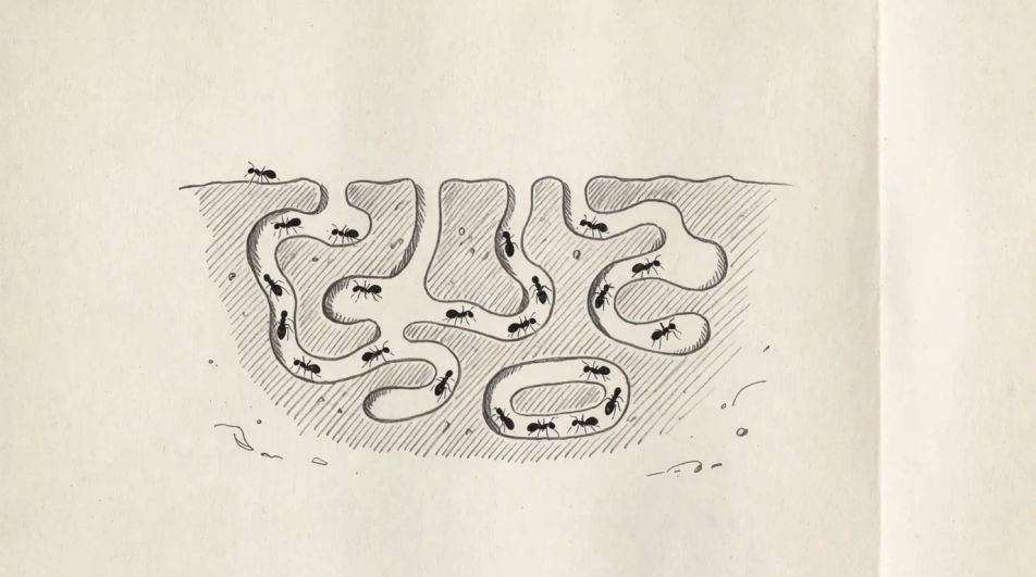Colony cross section