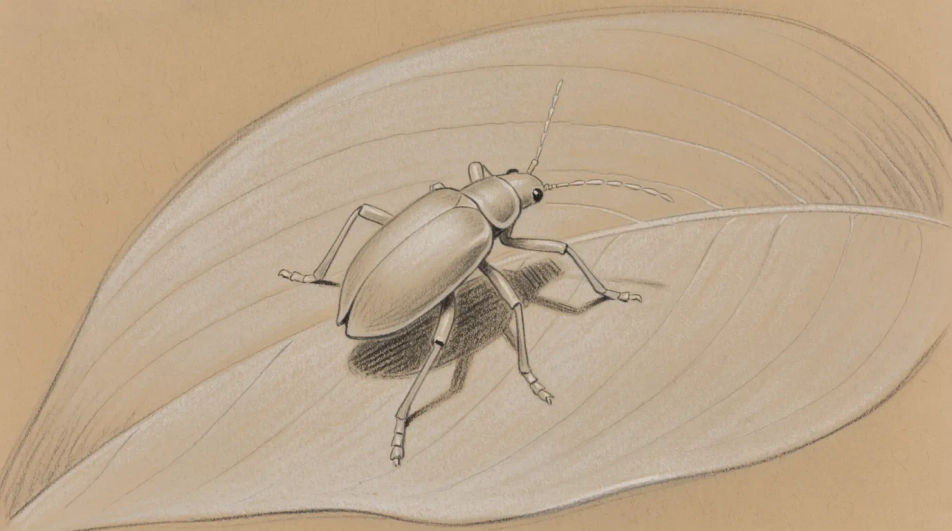 Bug on a leaf