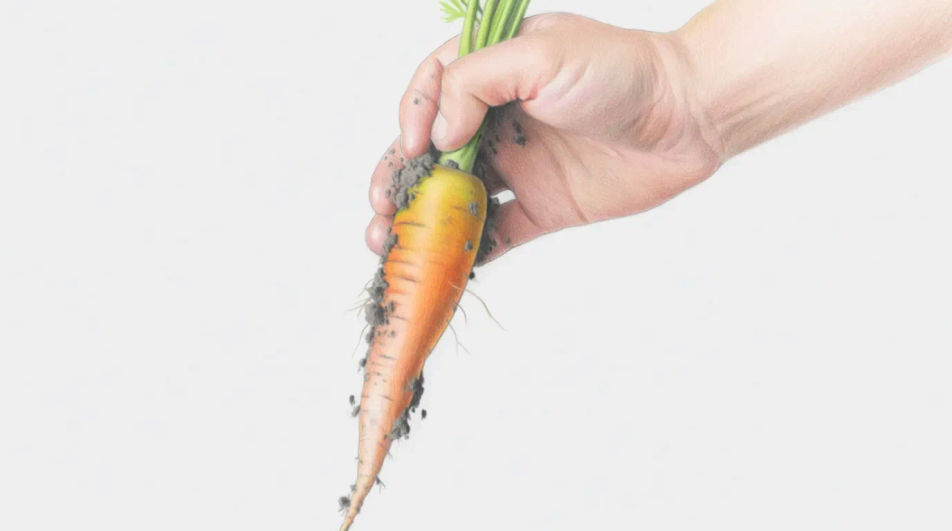 Pulled from the soil
