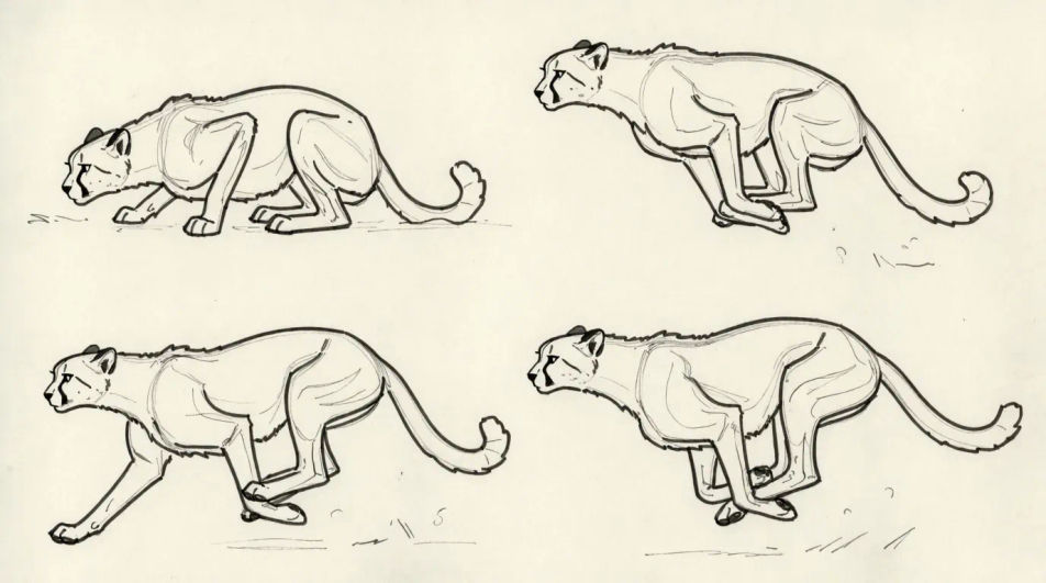 Full stride sequence