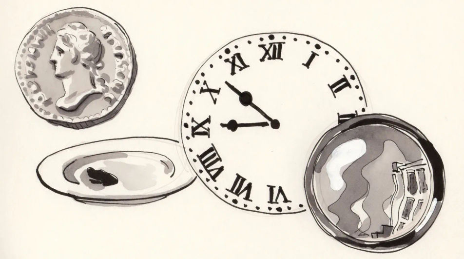 Sheet of circular objects