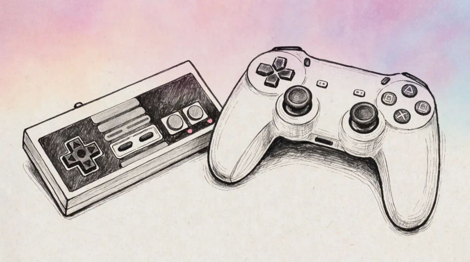 Two controllers side by side