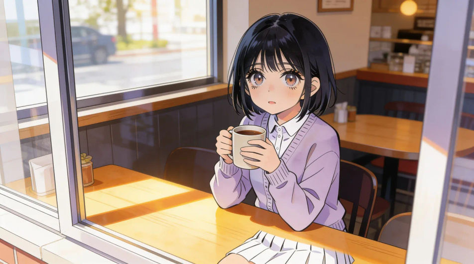 Cafe window seat