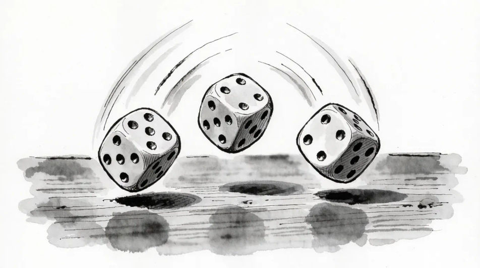 Tumbling across a table