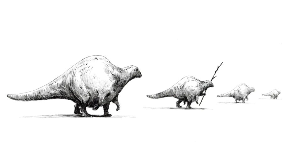 Dino herd on the move