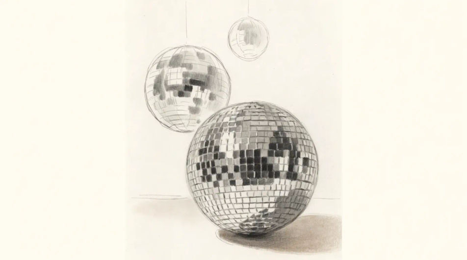 Three balls at different heights
