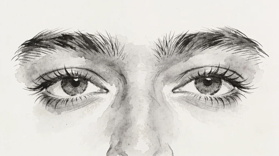 Eyes across the page