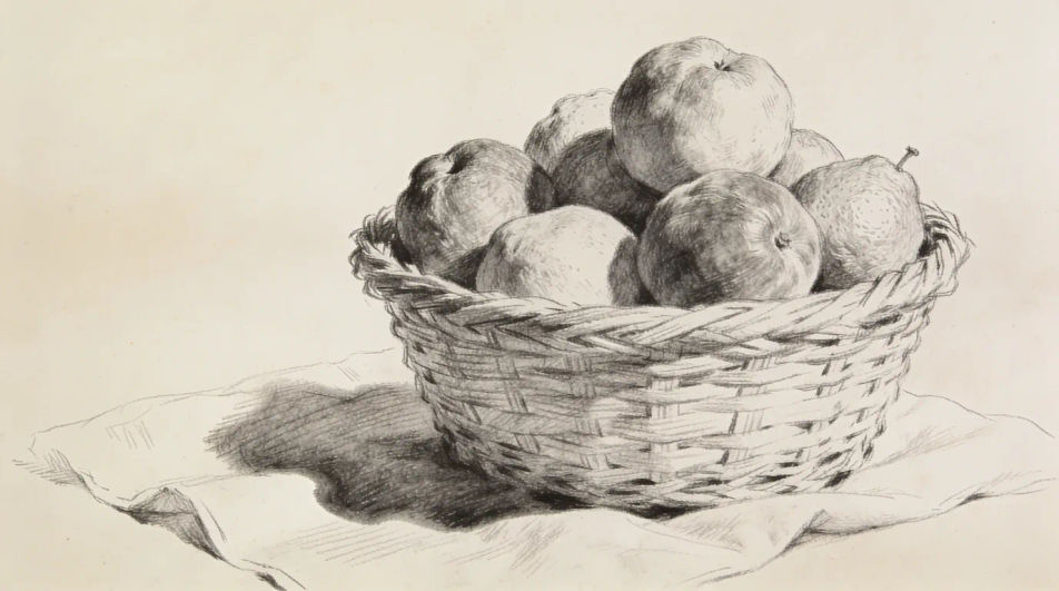 Fruit basket on a table